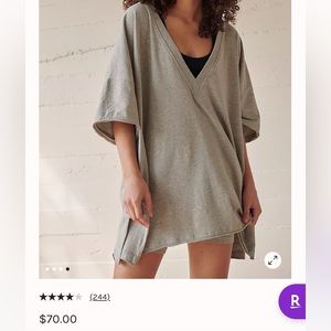 Hot shot reversible set free people Medium Heather gray